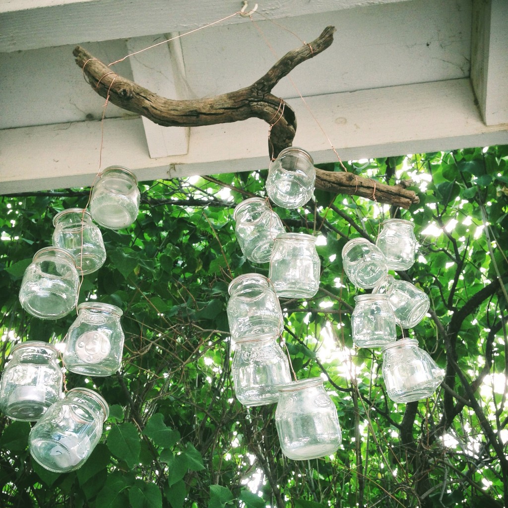 tea light chandelier